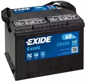 EB608 EXIDE Стартерная аккумуляторная батарея